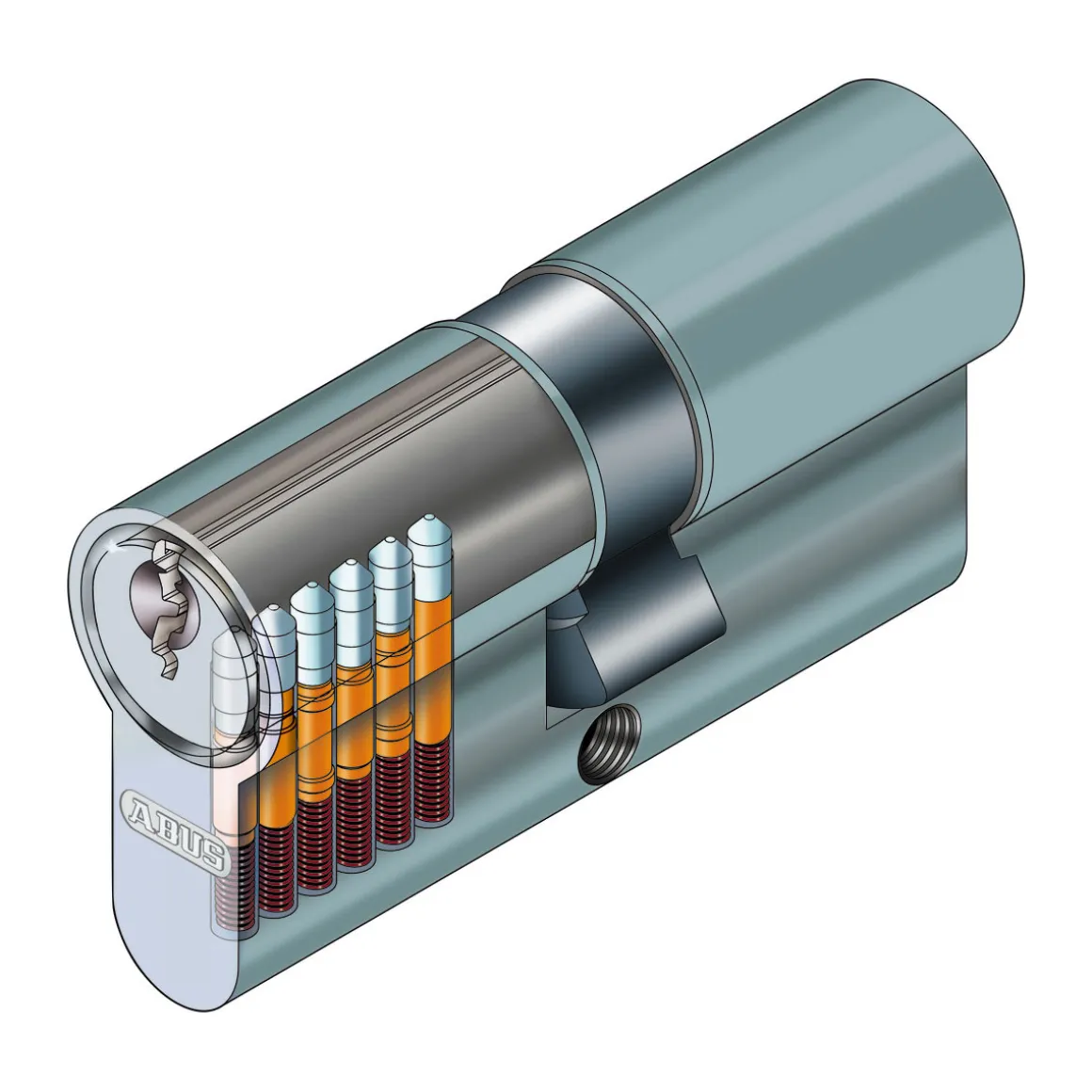 Abus Türzylinder E30NP 35/35 mm