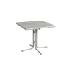 acamp Tisch Piazza 70 x 70 cm platin/cemento grigio