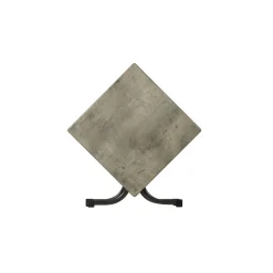 acamp Tisch Piazza 80 x 80 cm anthrazit/cemento