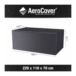 AeroCover Schutzhülle für Sitzgruppen 220 x 110 x 70 cm anthrazit