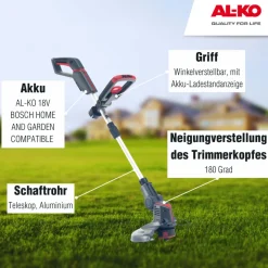 AL-KO Akku-Trimmer 18 V GT 1825