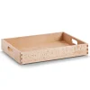 Allzweckkiste Buche lackiert 40 x 30 x 7 cm