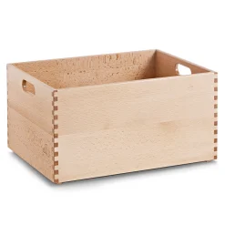 Allzweckkiste Buche lackiert 40 x 30 x 21 cm