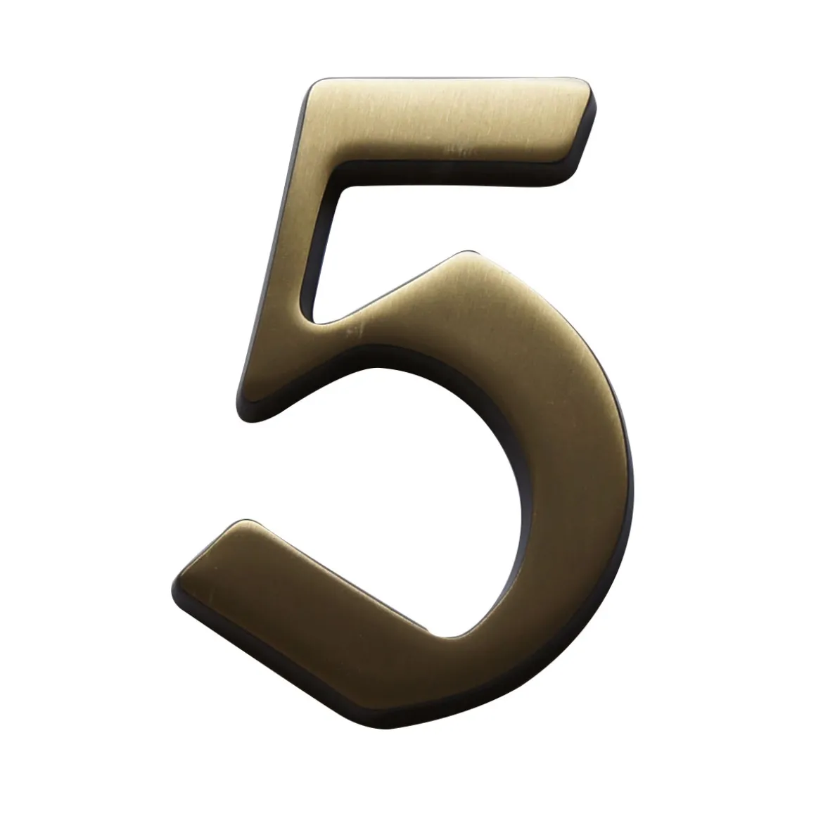 Alpertec Hausnummer 5 brüniert