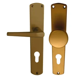 Alpertec Langschildgarnitur Phil-LS für Eingangstür PZ F4