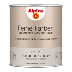 Alpina Buntlack Feine Farben Lack No 03 Poesie der Stille edelmatt 750ml