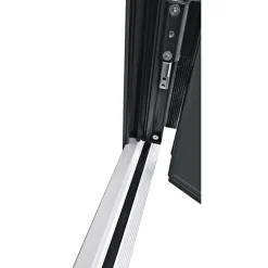 Aluminium Sicherheits-Haustür Neapel Superior 60 mm weiß 110 x 210 cm Anschlag rechts inkl Griffset