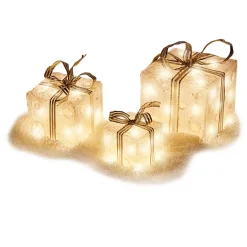 Ambientis 3 Acryl-Geschenke 72 warm-weiße LEDs