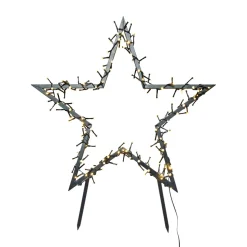 Ambientis Gartenstecker Stern 150 LEDs Außen 5m Zuleitung