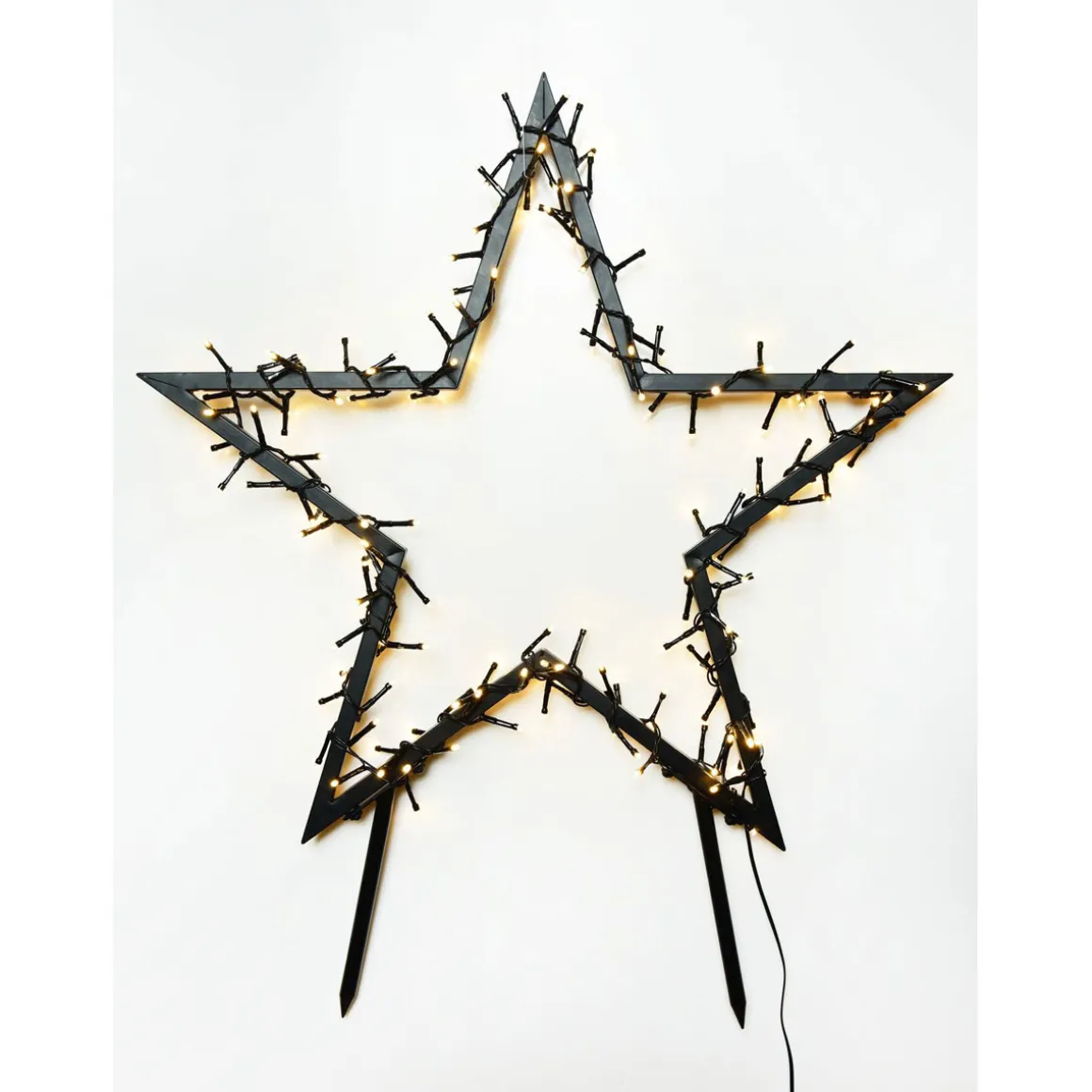 Ambientis Gartenstecker Stern 150 LEDs Außen 5m Zuleitung