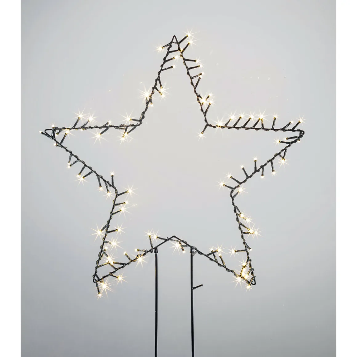 Ambientis Gartenstecker Stern 100 LEDs Außen batteriebetrieben