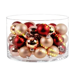 Ambientis Glaskugeln 3 cm braun champagner Mix