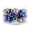 Ambientis Glaskugeln 4,5 cm blau Mix