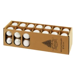 Ambientis Glaskugeln 4,5 cm weiß Mix