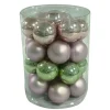 Ambientis Glaskugeln 3 cm Rosa-Mint-Mix 28 Stk.
