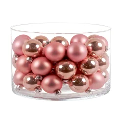 Ambientis Glaskugeln 4,5 cm rosa Mix