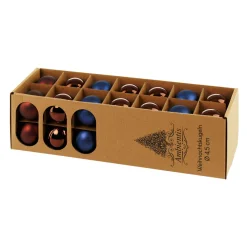 Ambientis Glaskugeln 4,5 cm braun Mix