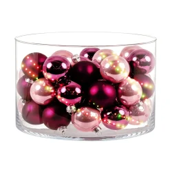Ambientis Glaskugeln 6 cm lila Mix