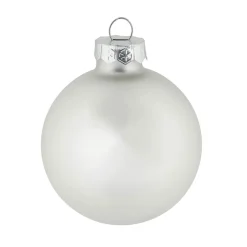 Ambientis Glaskugeln 4,5 cm silber weiß Mix