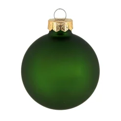 Ambientis Glaskugeln 6 cm rot grün Mix