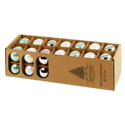 Ambientis Glaskugeln 4,5 cm salbei Mix