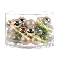 Ambientis Glaskugeln 4,5 cm salbei Mix