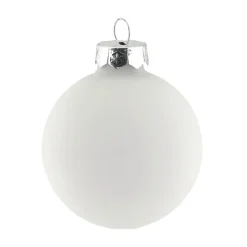 Ambientis Glaskugeln 6 cm weiss Mix