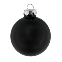 Ambientis Glaskugeln 4,5 cm schwarz gold Mix