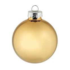 Ambientis Glaskugeln 4,5 cm schwarz gold Mix
