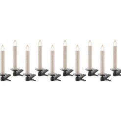 Ambientis Kabelloses LED-Kerzen-Set 10 teilig