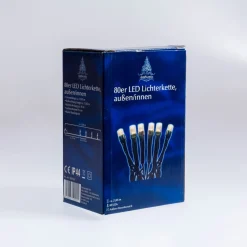 Ambientis LED-Außenlichterkette 80 warmweiße LED