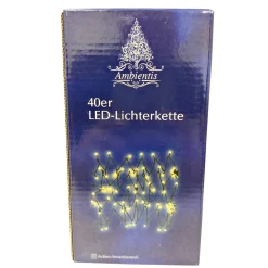 Ambientis LED-Außenlichterkette 40 LEDs