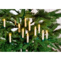 Ambientis LED-Baumkerzen-Set kabellos 10 Stück für Außen