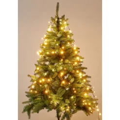 Ambientis LED-Baummantel mit Ring 200 warmweiße LEDs