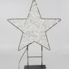Ambientis LED-Metallstern auf Fuß