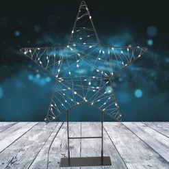 Ambientis LED-Metallstern auf Fuß