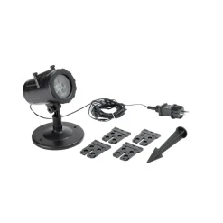 Ambientis LED-Wandprojektor mit austauschbaren Motivplatten