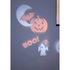 Ambientis LED-Wandprojektor mit austauschbaren Motivplatten