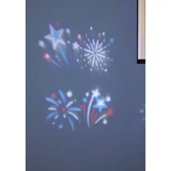 Ambientis LED-Wandprojektor mit austauschbaren Motivplatten