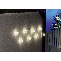 Ambientis Sternen-Lichterkettenvorhang für Außen