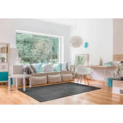 andiamo Teppich Parla stahlgrau 120 x 160 cm