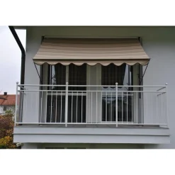 Angerer Freizeitmöbel GmbH Klemmmarkise beige/braun, 250 cm