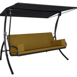 Angerer Freizeitmöbel GmbH Hollywoodschaukel „Elegance Tolar“, ocker