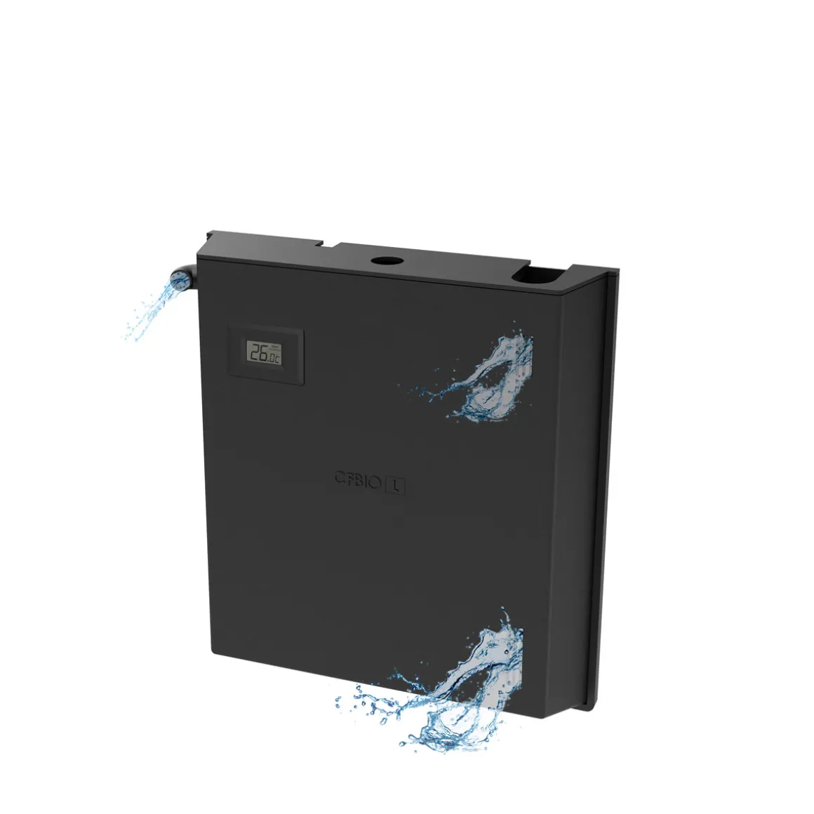 Aquarium Aqua 60 LED 58 L schwarz 60 x 30 x 33,5 cm