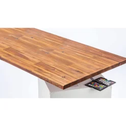 Arbeitsplatte Akazie geo.2-Schicht 2400 x 600 x 26 mm