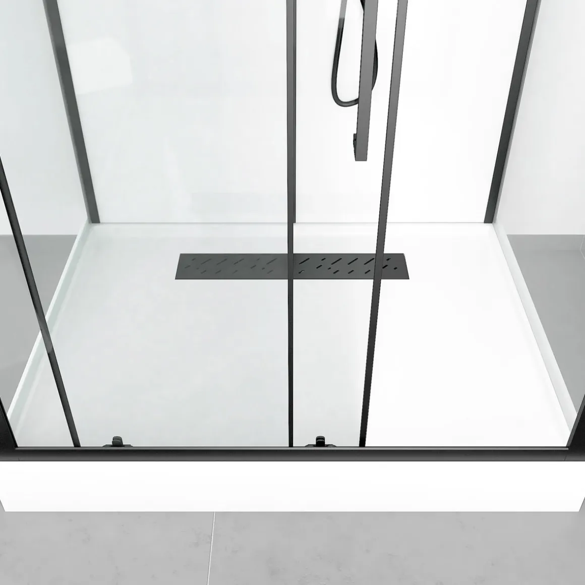 Aurlane Komplettdusche Urban 2 Rectangle 90 x 115 x 215 cm