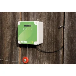 Automatik-Hühnertür 43 x 40 cm grau