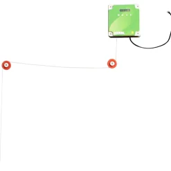 Automatik-Hühnertür 43 x 40 cm grau