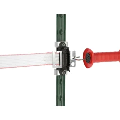 Bandisolator-Set Profi T-Post schwarz für 40 mm 6-teilig