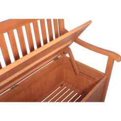 Bank Houston mit Staufach 107 x 90 x 59 cm